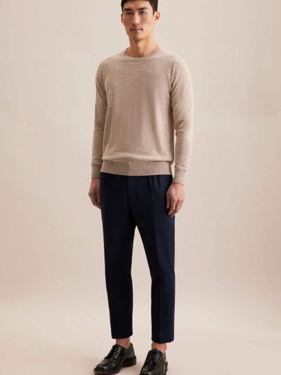 Seidensticker Pullover & Strickjacken<Herren Pullover - Uni beige uni