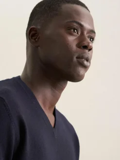 Seidensticker Pullover & Strickjacken<Herren Pullover - Uni blau uni