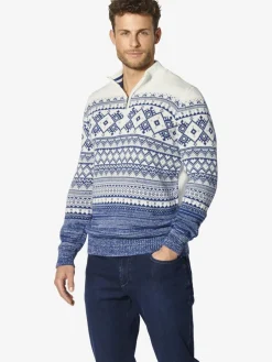 BABISTA Pullover & Strickjacken<Herren Pullover - VARZIRO royal gemustert