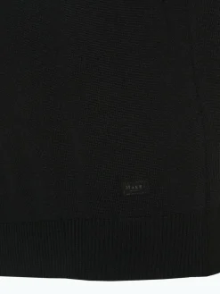 MAERZ Pullover & Strickjacken<Herren Pullunder aus Merinowolle schwarz uni
