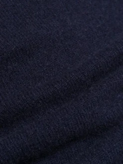 Andrew James Pullover & Strickjacken<Herren Pure Cashmere Pullover marine uni