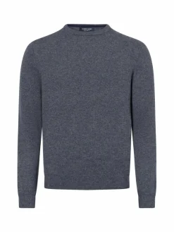 Andrew James Pullover & Strickjacken<Herren Pure Cashmere Pullover anthrazit uni