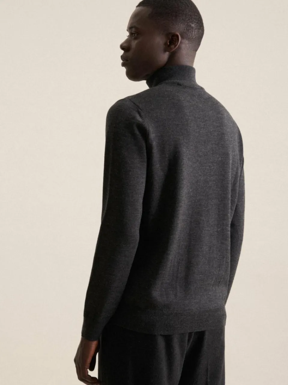 Seidensticker Pullover & Strickjacken<Herren Quarter Zip - Uni melange uni