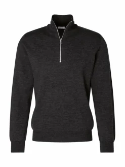 Seidensticker Pullover & Strickjacken<Herren Quarter Zip - Uni melange uni