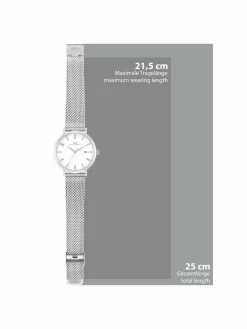 Rhodenwald & Söhne Uhren<Herren Quarzuhr - Arakon II silber uni