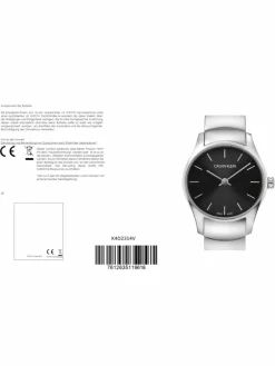 Calvin Klein Uhren<Herren Quarzuhr - K4D2314V silber uni