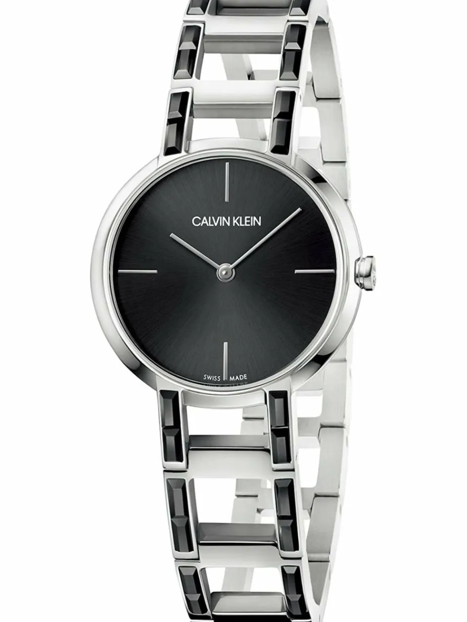 Calvin Klein Uhren<Herren Quarzuhr - K8NX3UB1 schwarz uni