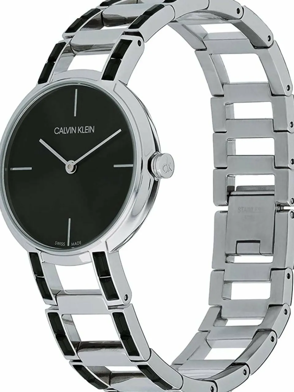 Calvin Klein Uhren<Herren Quarzuhr - K8NX3UB1 schwarz uni