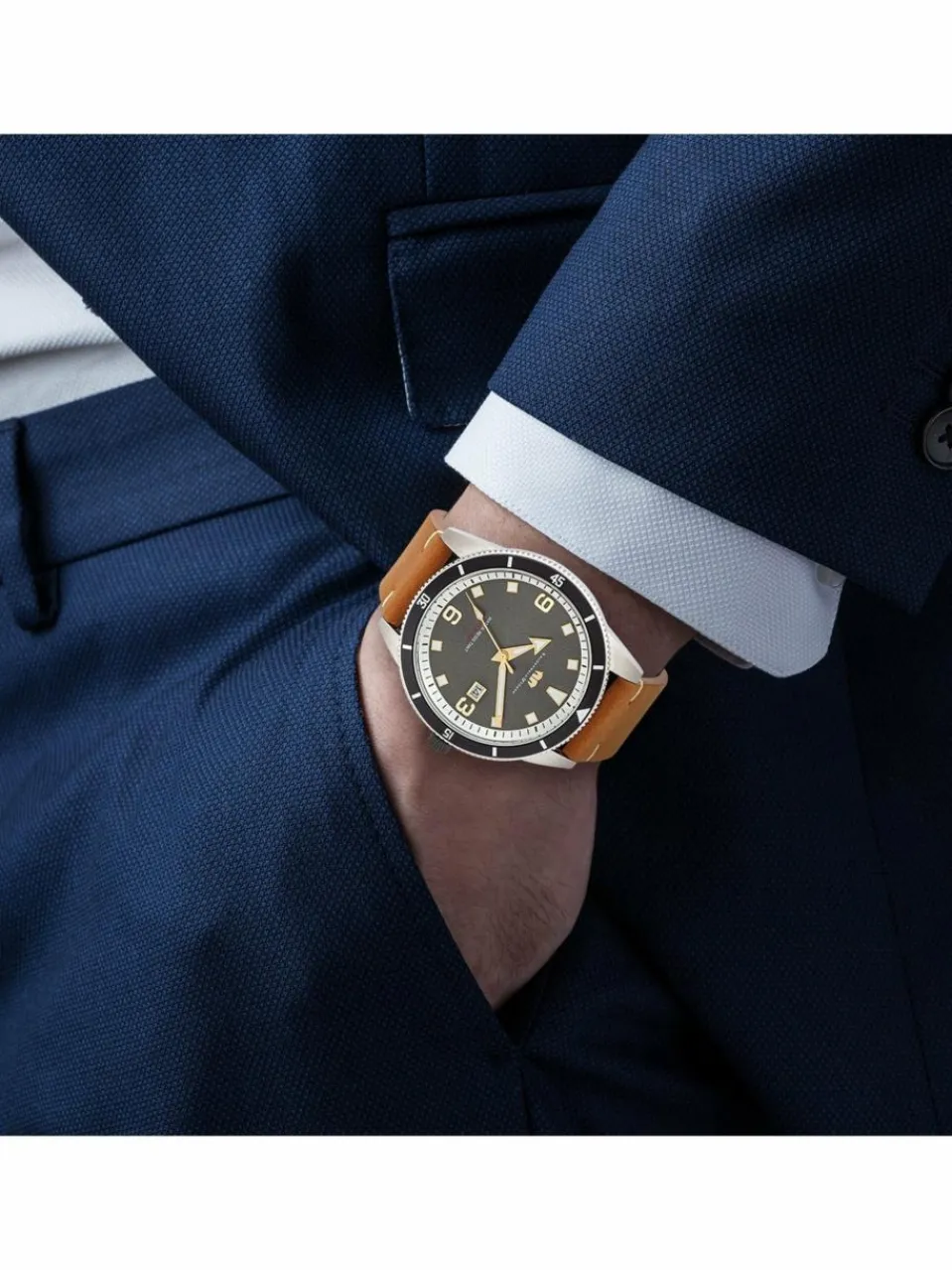 Rhodenwald & Söhne Uhren<Herren Quarzuhr - Vintage II silber uni