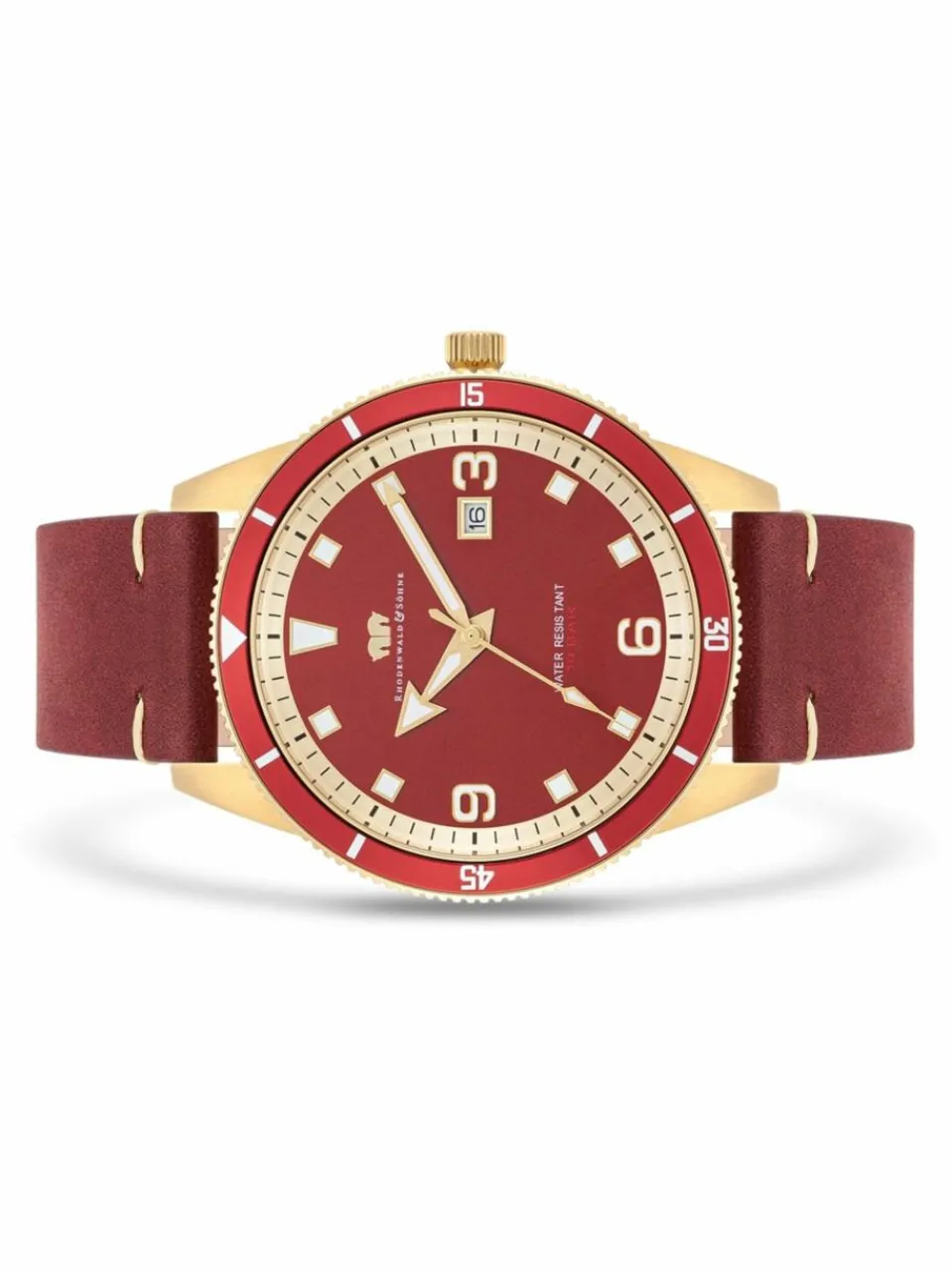 Rhodenwald & Söhne Uhren<Herren Quarzuhr - Vintage II gold uni