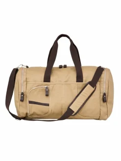 Paddock`s Taschen & Rucksäcke<Herren Reisetasche - Canvas Weekender beige uni