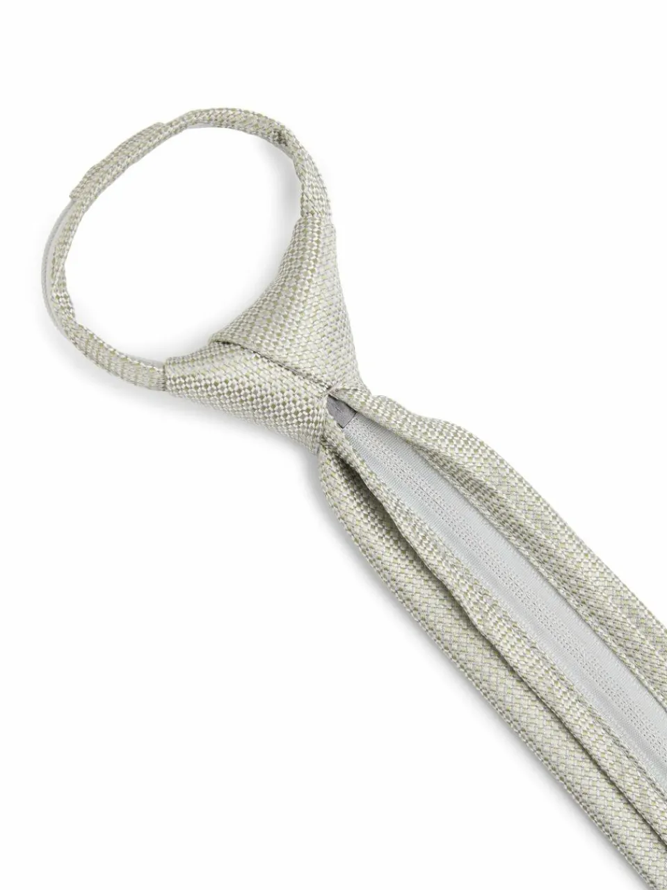 Herren Finshley & Harding London Krawatten & Fliegen>Herren Reißverschluss-Krawatte aus Seide