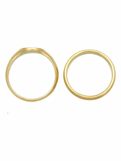 KUZZOI Schmuck<Herren Ring gold uni
