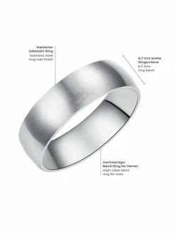 True Rebels Schmuck<Herren Ring silber uni
