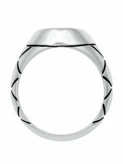 KUZZOI Schmuck<Herren Ring silber uni