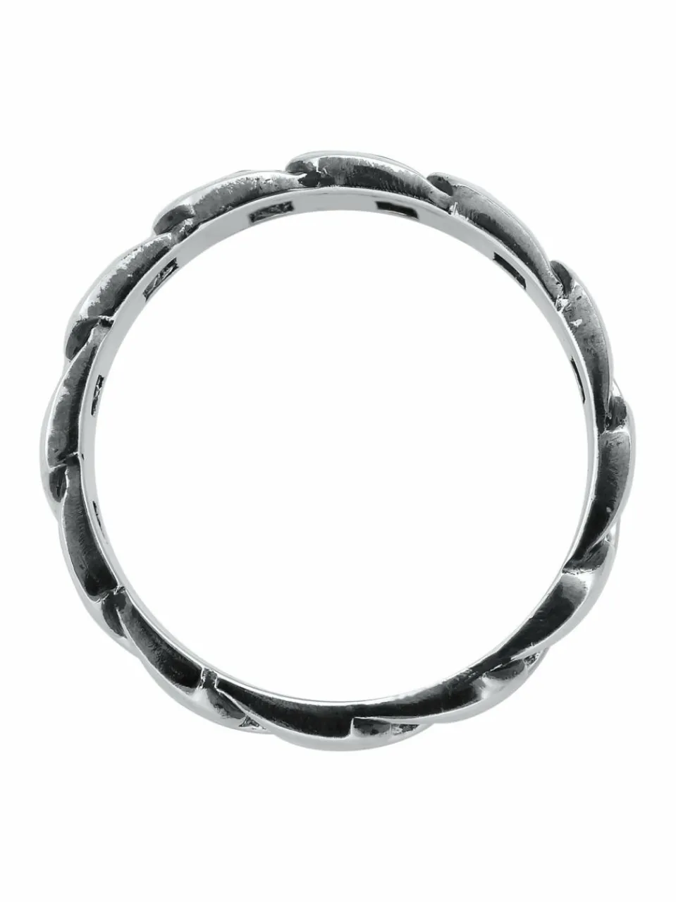 KUZZOI Schmuck<Herren Ring silber uni