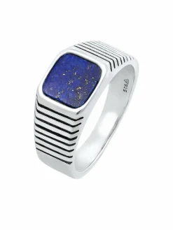 KUZZOI Schmuck<Herren Ring silber uni