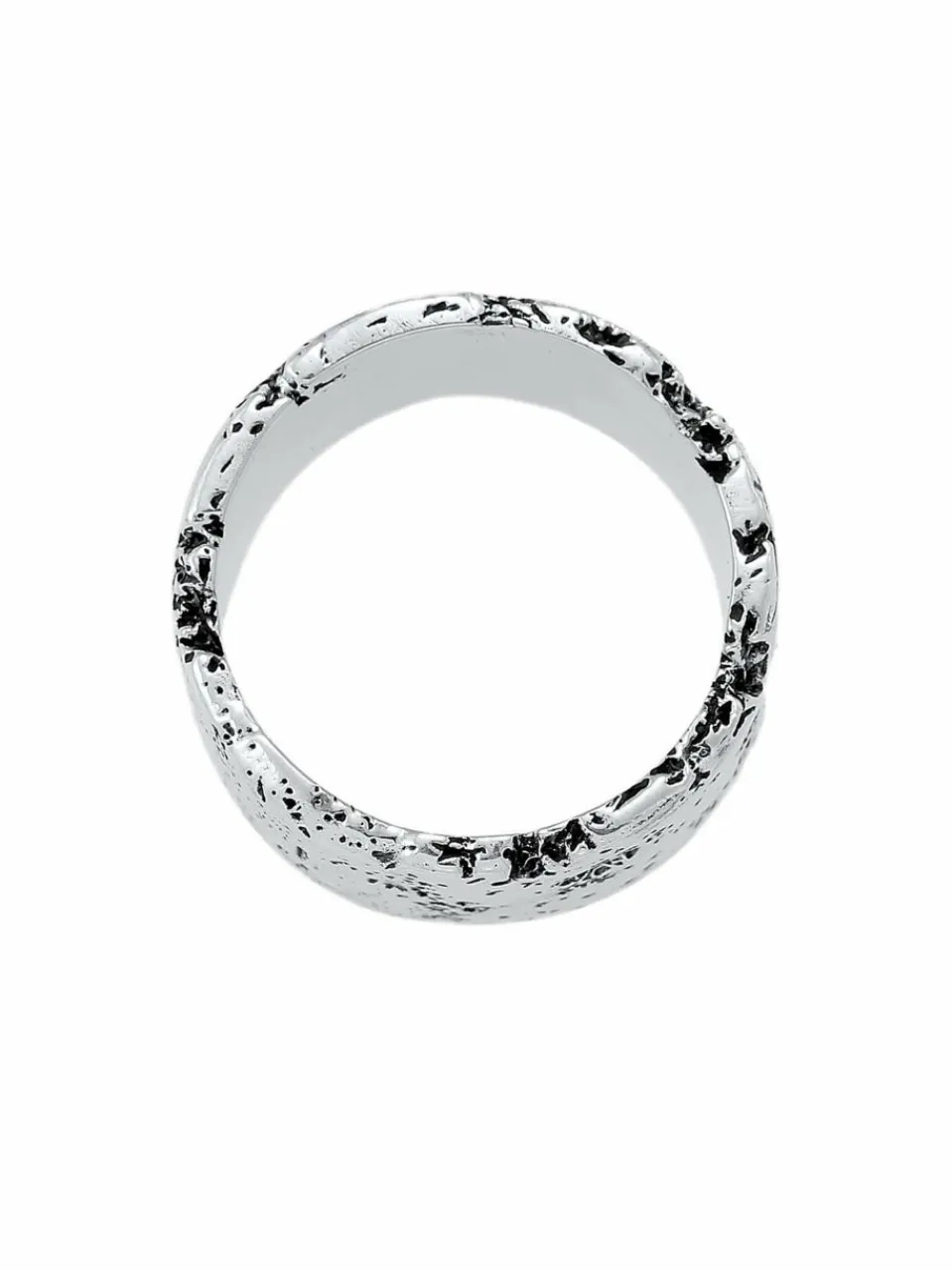 KUZZOI Schmuck<Herren Ring silber uni