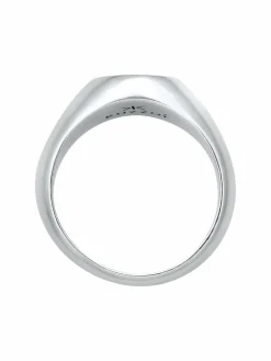 KUZZOI Schmuck<Herren Ring schwarz uni