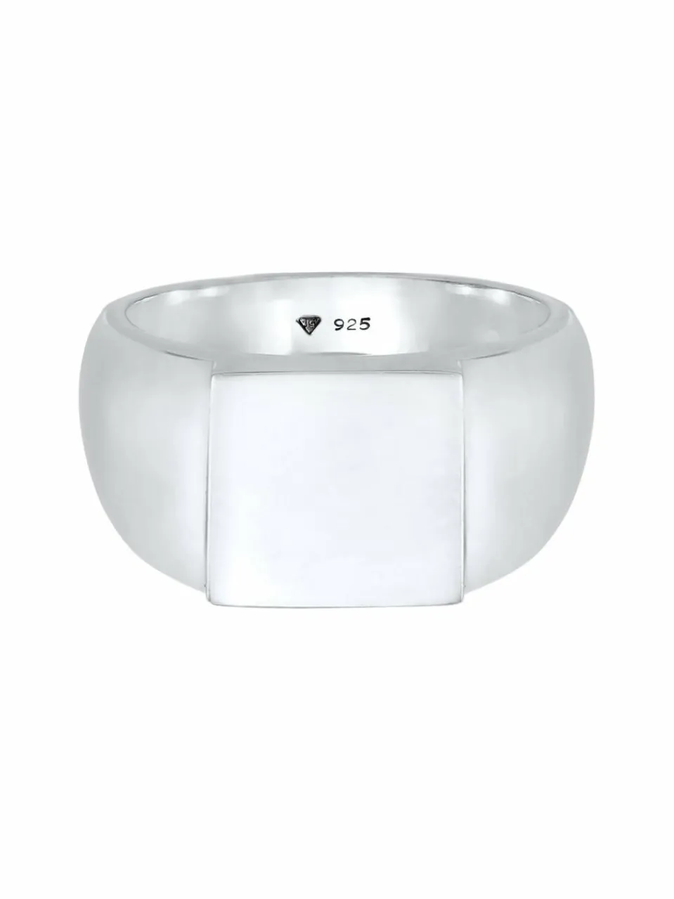 KUZZOI Schmuck<Herren Ring silber uni