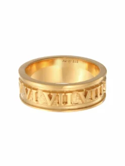 KUZZOI Schmuck<Herren Ring gold uni