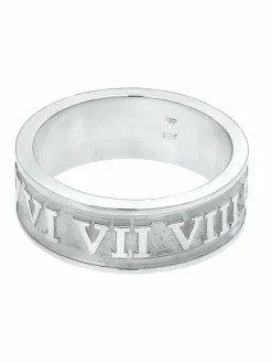 KUZZOI Schmuck<Herren Ring silber uni