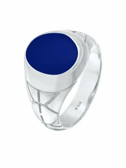 KUZZOI Schmuck<Herren Ring silber uni