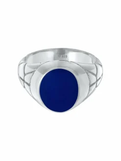KUZZOI Schmuck<Herren Ring silber uni