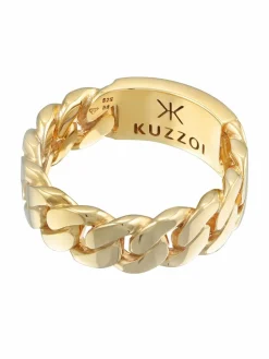 KUZZOI Schmuck<Herren Ring gold uni