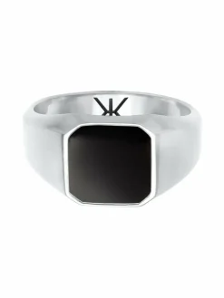 KUZZOI Schmuck<Herren Ring silber uni