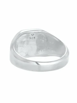 KUZZOI Schmuck<Herren Ring silber uni