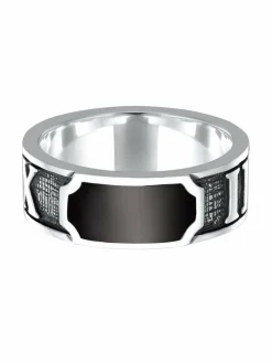 KUZZOI Schmuck<Herren Ring silber uni