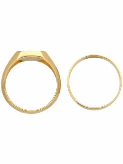 KUZZOI Schmuck<Herren Ring gold uni