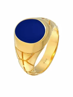 KUZZOI Schmuck<Herren Ring gold uni