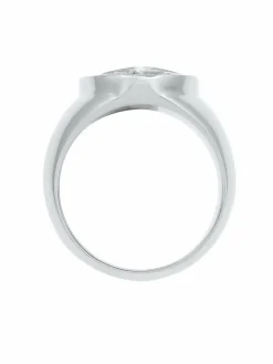 KUZZOI Schmuck<Herren Ring silber uni