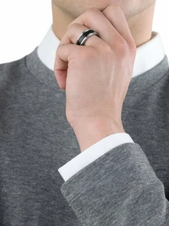 s.Oliver Schmuck<Herren Ring mehrfarbig uni