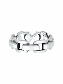 KUZZOI Schmuck<Herren Ring silber uni
