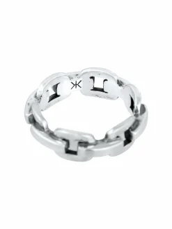 KUZZOI Schmuck<Herren Ring silber uni