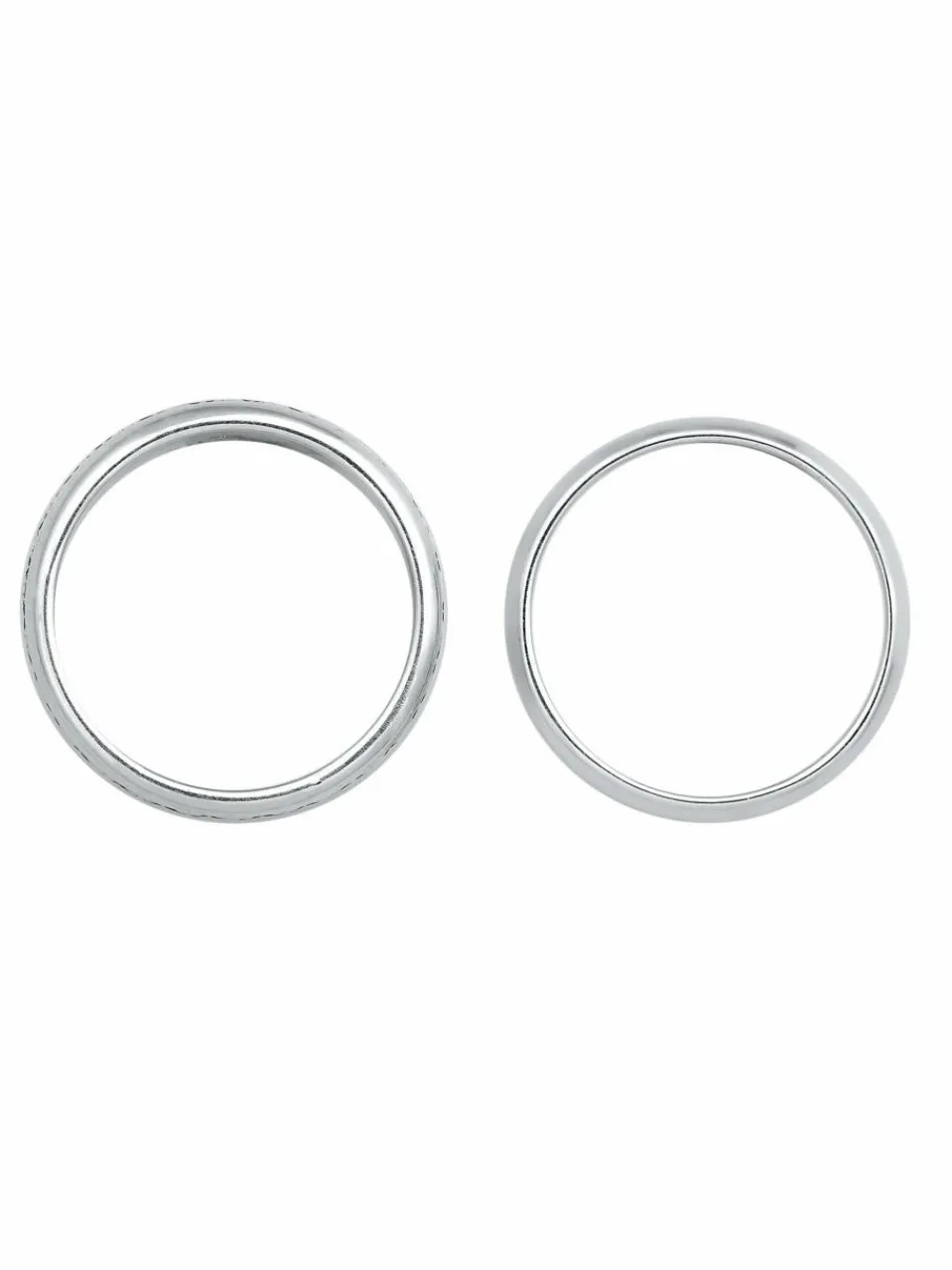 KUZZOI Schmuck<Herren Ring silber uni