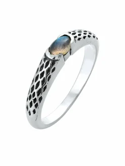 KUZZOI Schmuck<Herren Ring silber uni