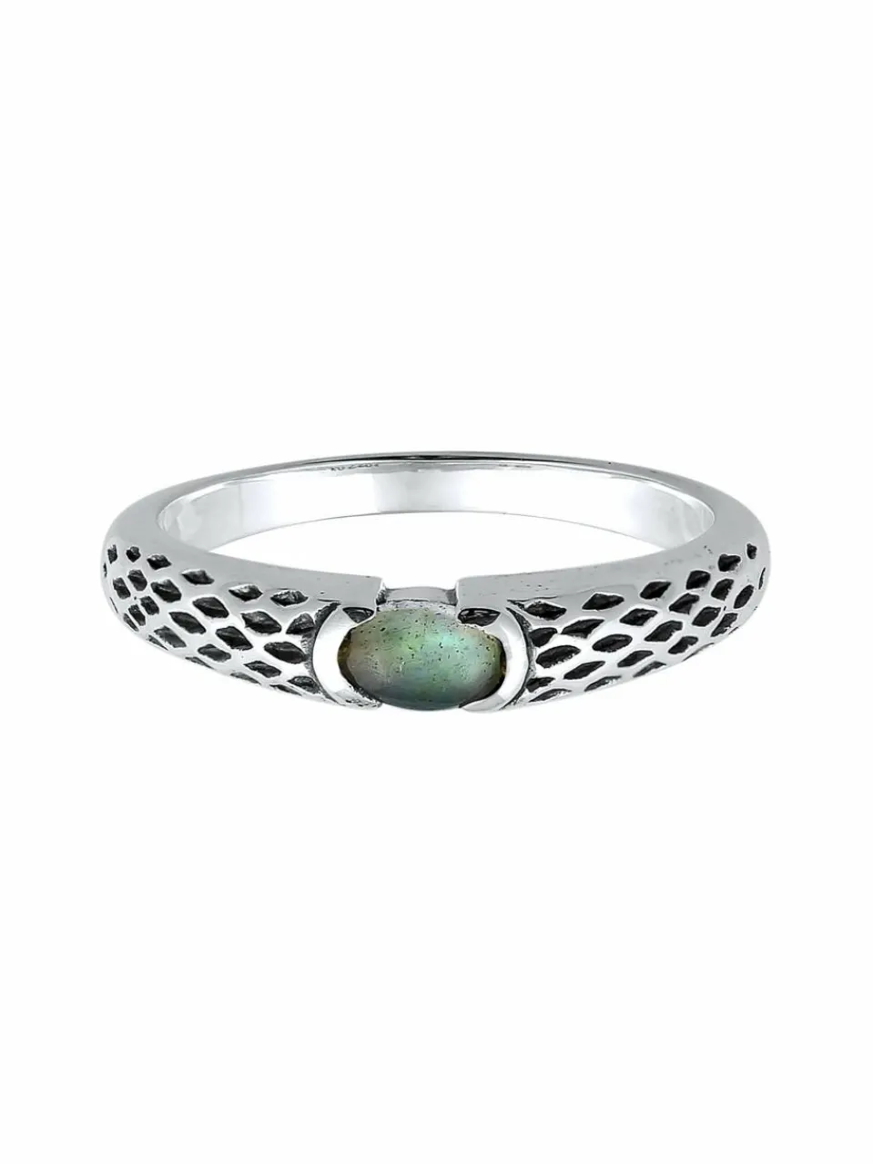 KUZZOI Schmuck<Herren Ring silber uni