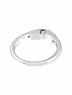 KUZZOI Schmuck<Herren Ring silber uni