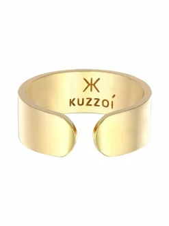 KUZZOI Schmuck<Herren Ring gold uni