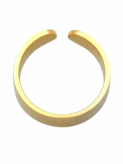 KUZZOI Schmuck<Herren Ring gold uni
