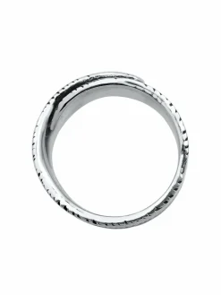 KUZZOI Schmuck<Herren Ring schwarz uni