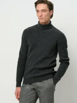 Herren Profuomo Pullover & Strickjacken>Herren Rollkragenpullover