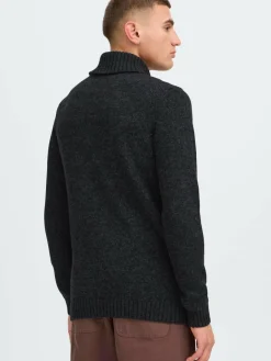 Solid Pullover & Strickjacken<Herren Rollkragenpullover - SDRINO grau meliert