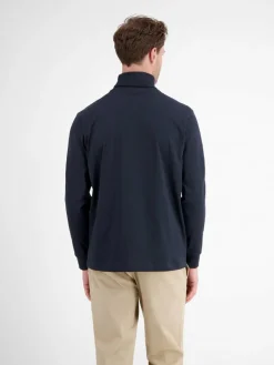 LERROS Pullover & Strickjacken<Herren Rollkragenshirt marine uni