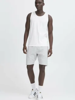 BLEND Shirts<Herren Rundhalsshirt - BHEbil 2 PACK weiß uni