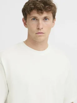 BLEND Shirts<Herren Rundhalsshirt - BHFISHER weiß uni